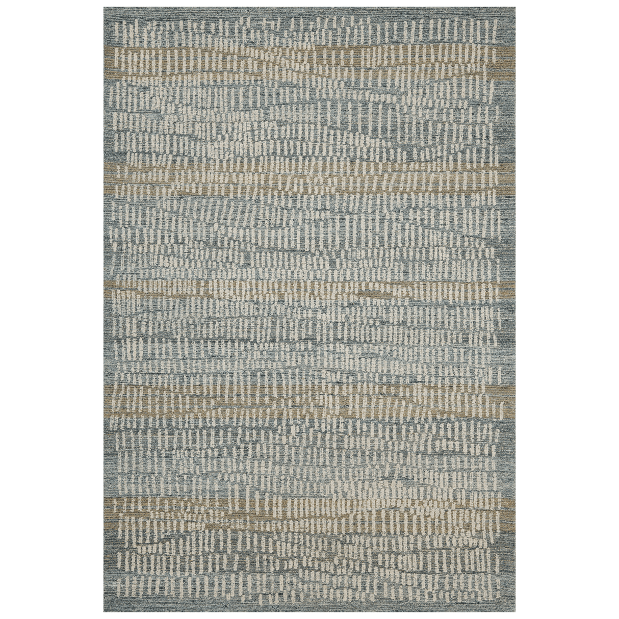 Loloi Magnolia Home Elias Rug - Ocean/Oatmeal Rugs