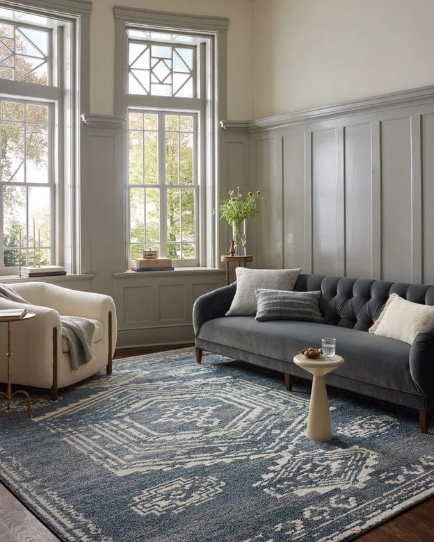 Loloi Magnolia Home Gigi Rug - Denim/Ivory Rugs