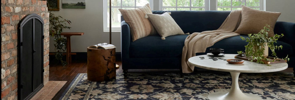 Loloi Magnolia Home Ingrid Navy Rug Rugs