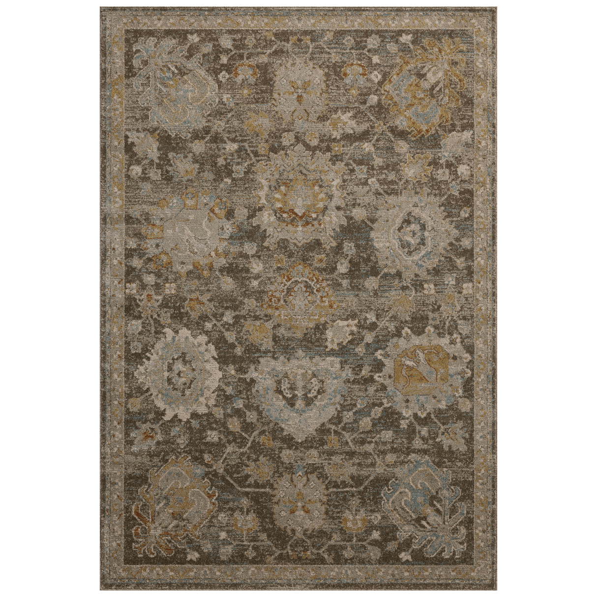 Loloi Magnolia Home Mona Rug Rugs MONA2640-BARKMULTI