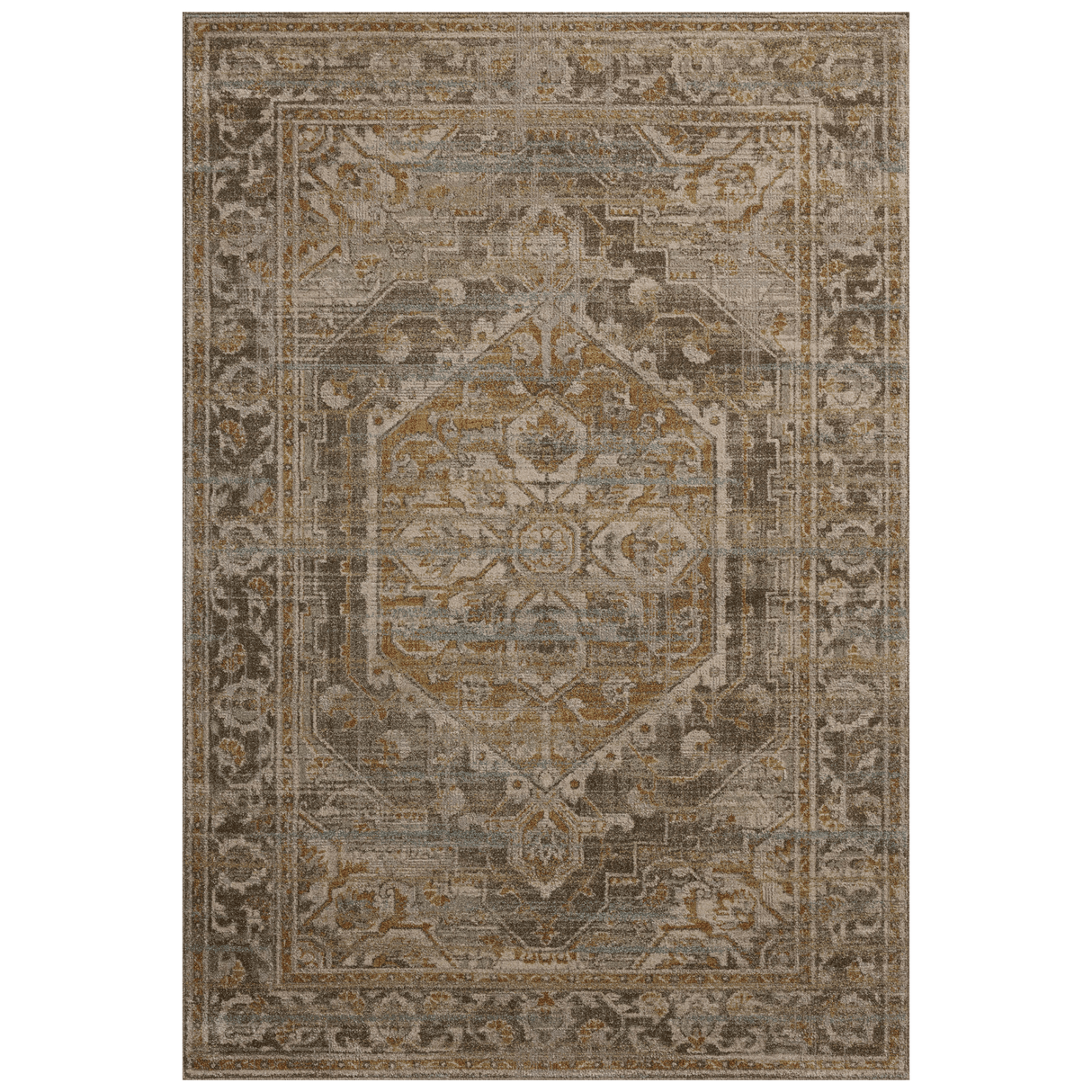 Loloi Magnolia Home Mona Rug Rugs MONA2640-BARKSUNRISE