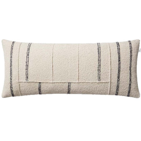 Loloi Magnolia Home Pillow - Ivory/Charcoal Pillows
