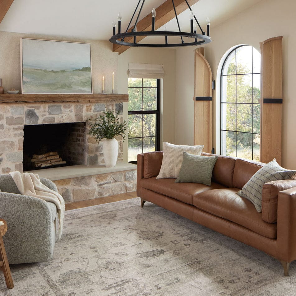 Loloi Magnolia Home Riley Pillow - Sage/Natural Pillow & Decor