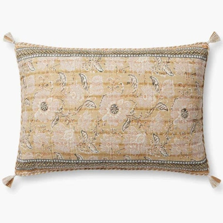Loloi Pillow - Wheat/Multi Pillows