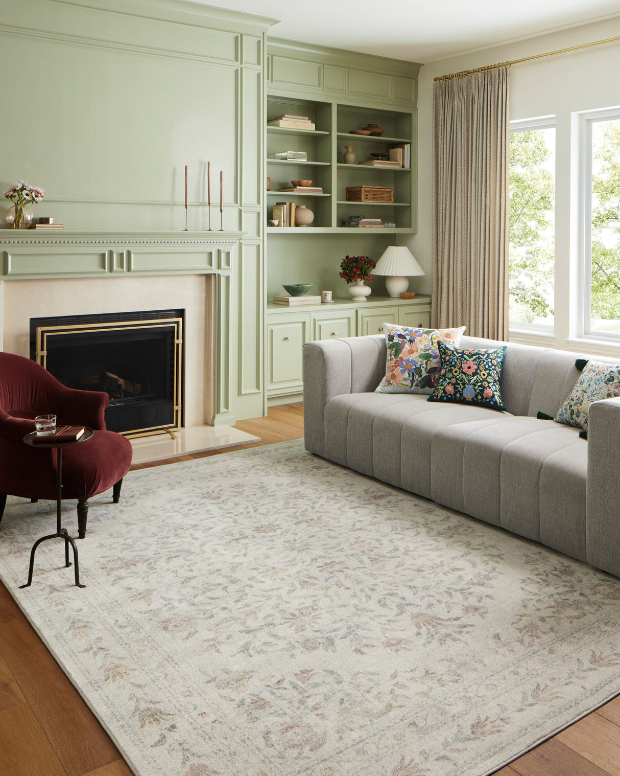 Loloi Rifle Paper Co. Courtyard Rug Rugs