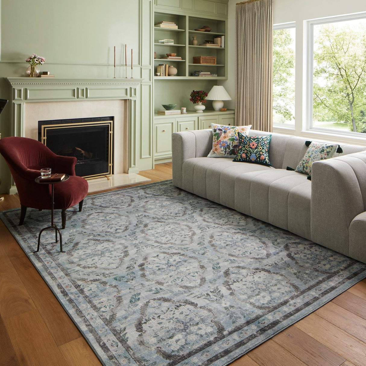 Loloi Rifle Paper Co. Courtyard Rug Rugs