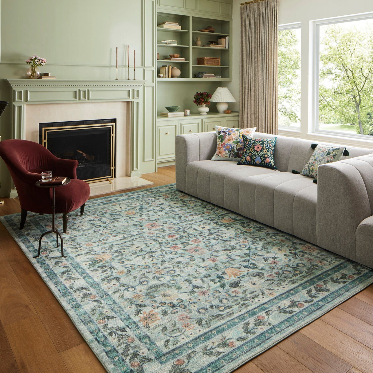 Loloi Rifle Paper Co. Courtyard Rug Rugs