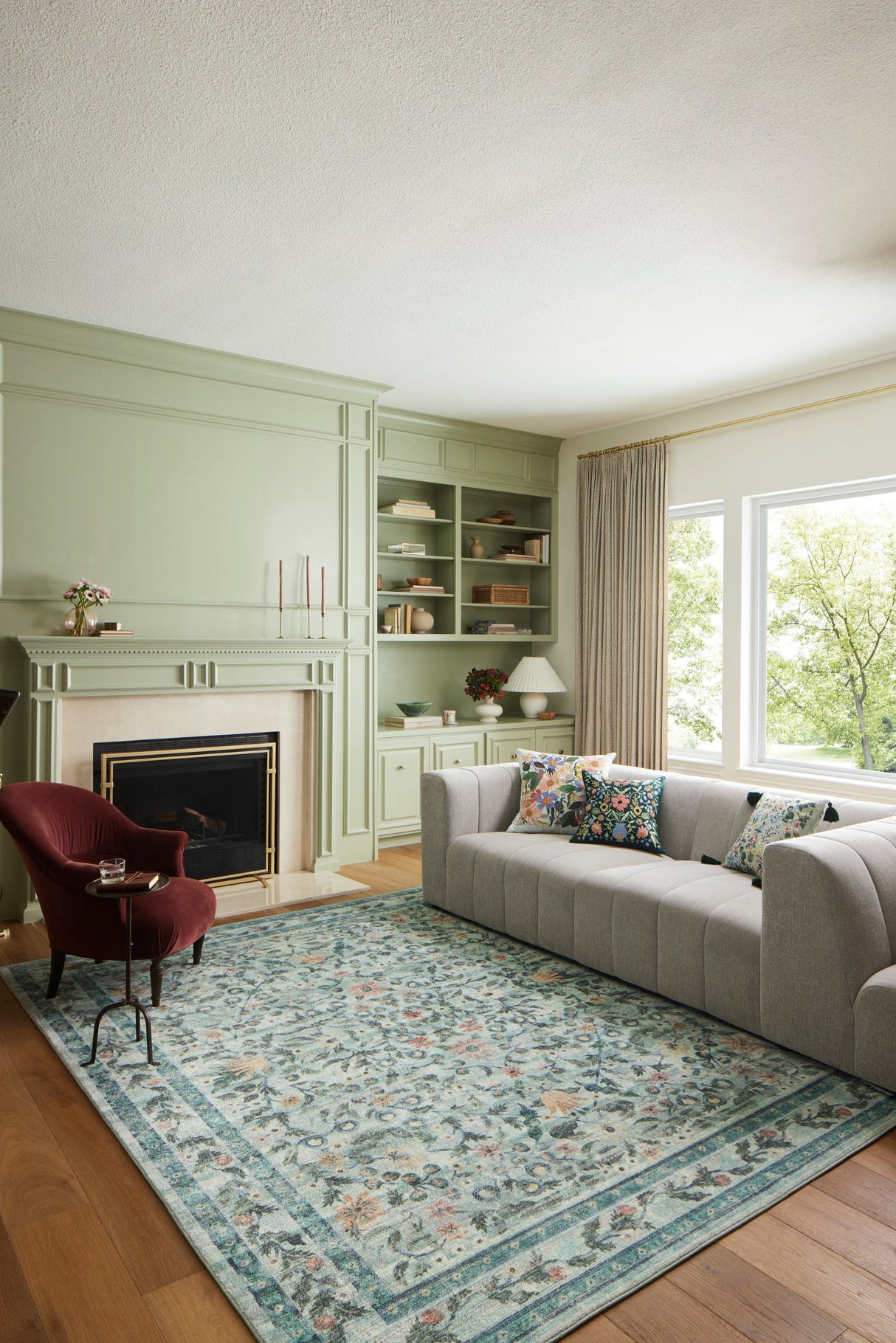 Loloi Rifle Paper Co. Courtyard Rug Rugs