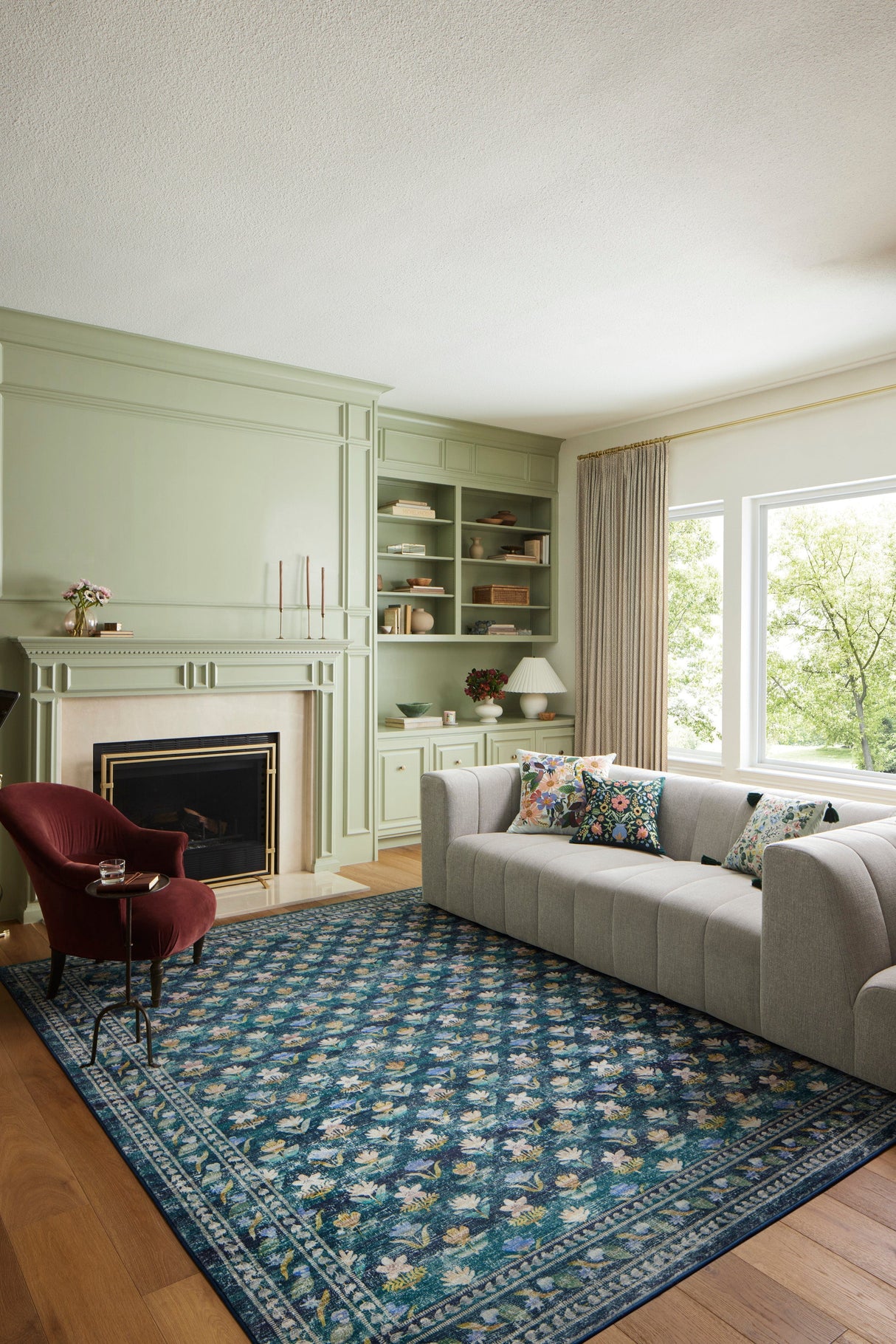 Loloi Rifle Paper Co. Courtyard Rug Rugs