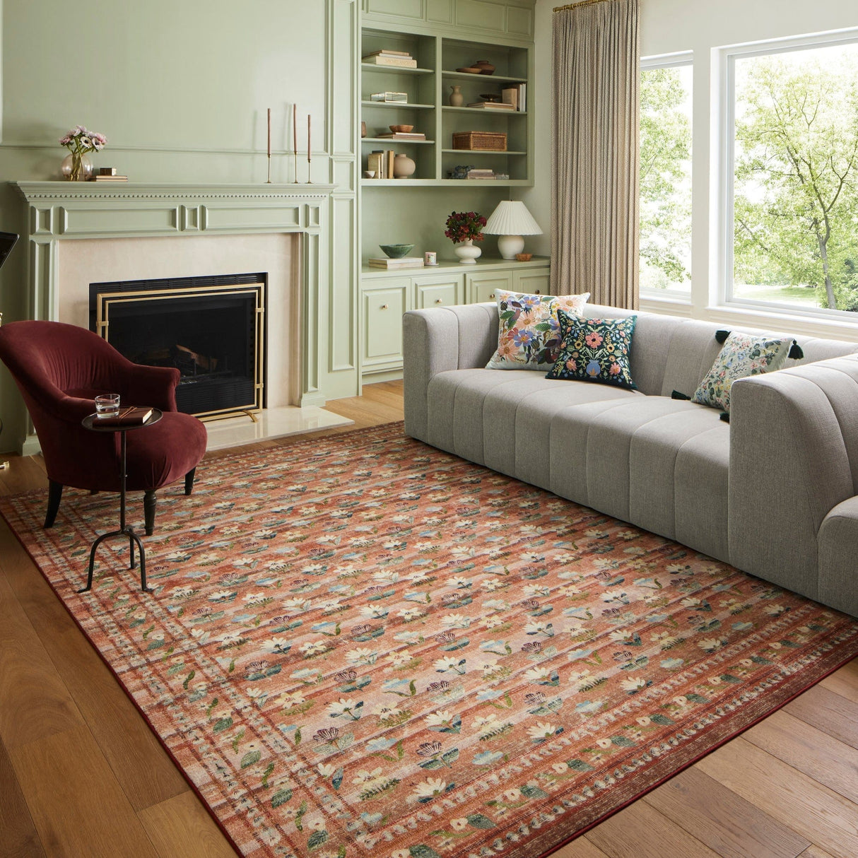 Loloi Rifle Paper Co. Courtyard Rug Rugs