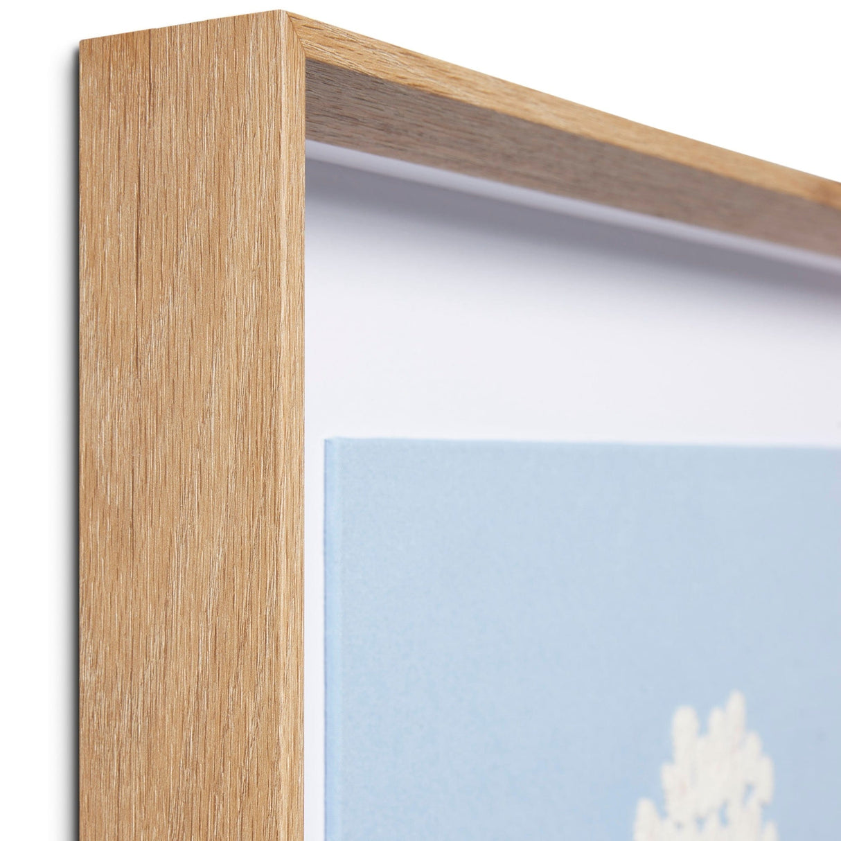 Loloi Rifle Paper Co. Hydrangea Blue Woven Wall Art