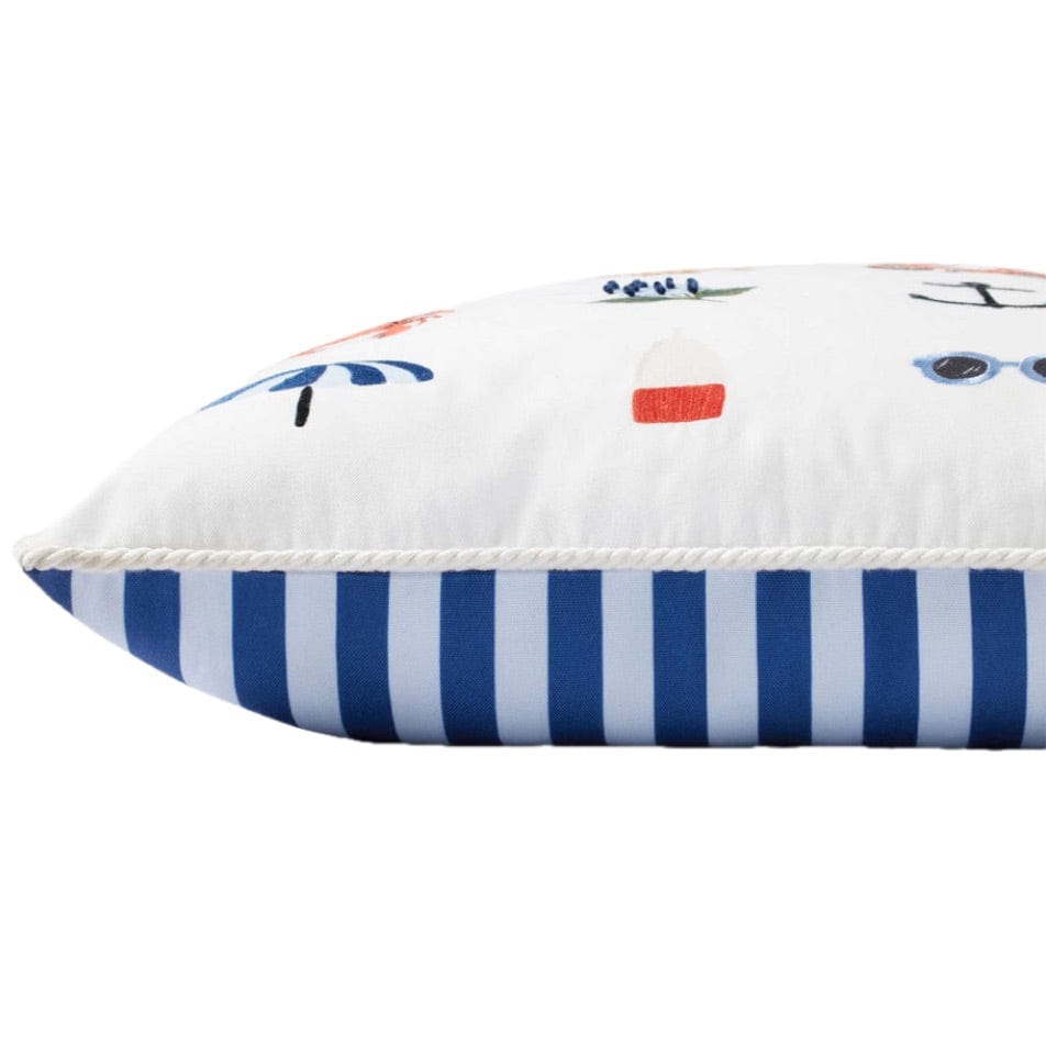 Loloi Rifle Paper Co. Sea Side Pillow Pillows