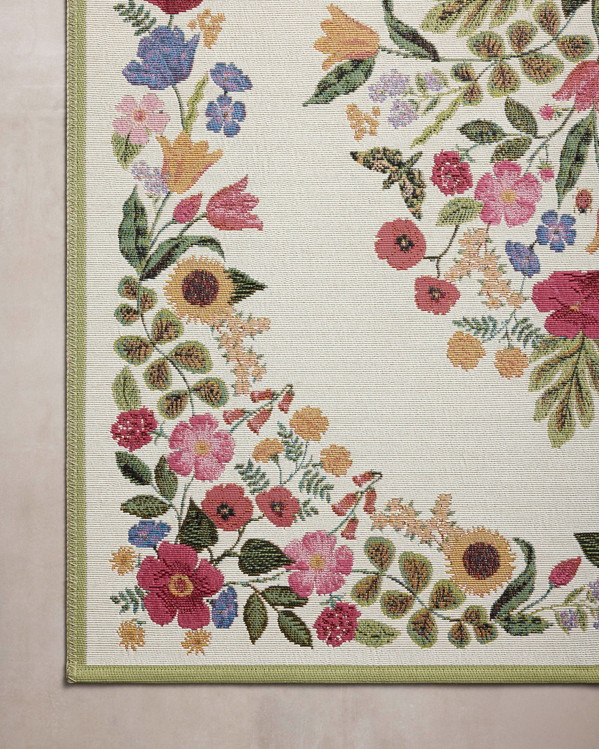 Loloi x Rifle Paper Co Blossom Rugs