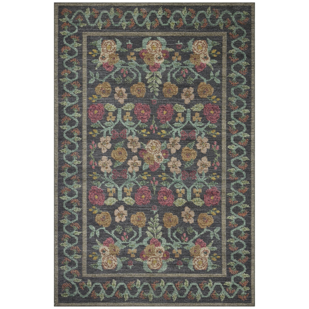 Loloi x Rifle Paper Co. Rosa Rug loloi-