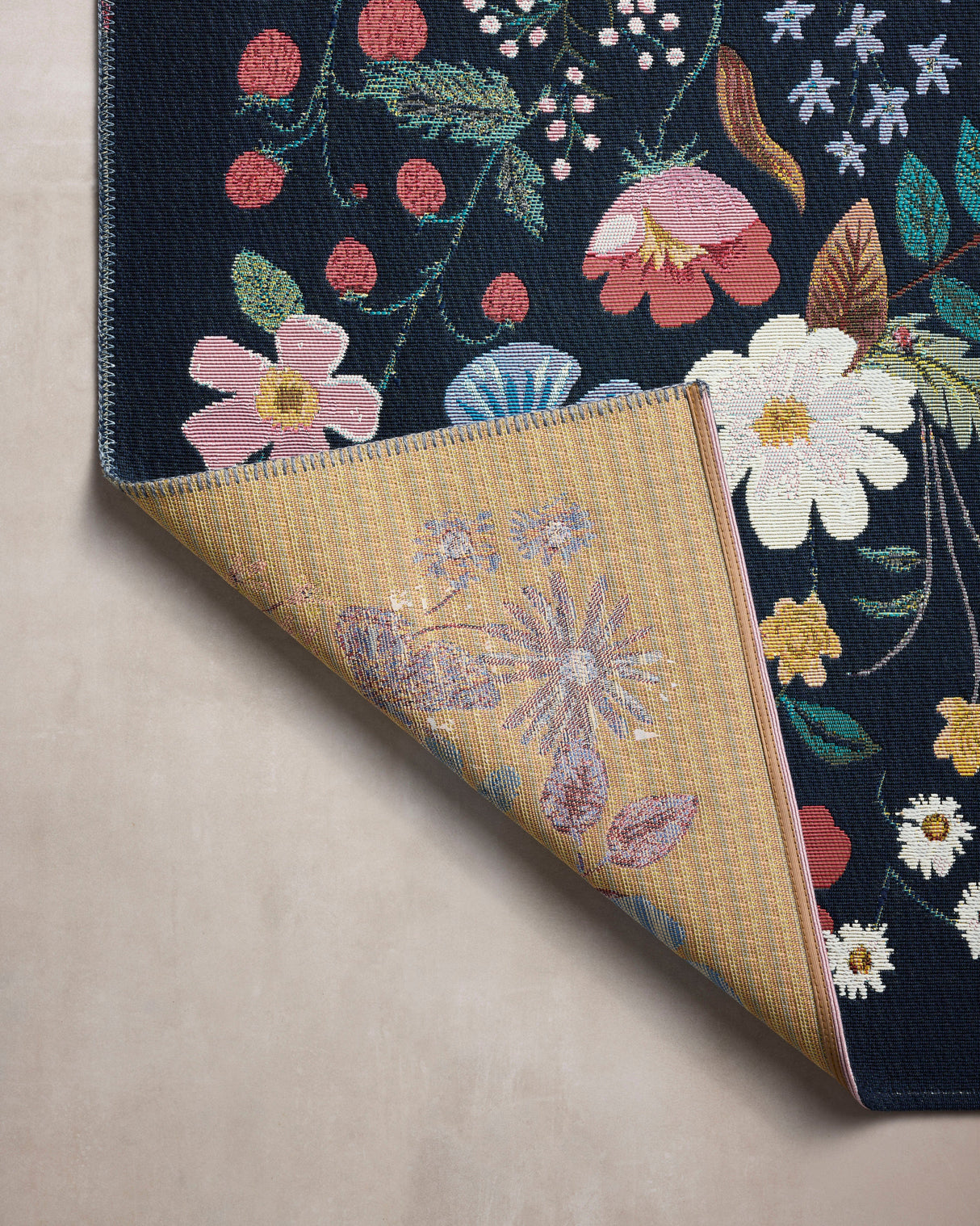 Loloi x Rifle Paper Co Strawberry Fields Rugs