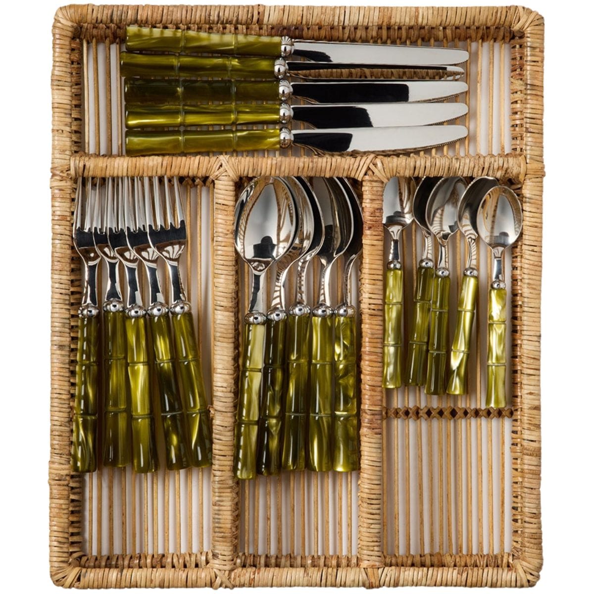 Lombard Natural Flatware Tray Kitchen Tools BP006298 08415971061196