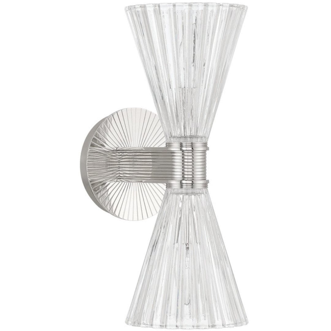 Lotus 2-Light Sconce Sconces LOT-702-PN 633779101281