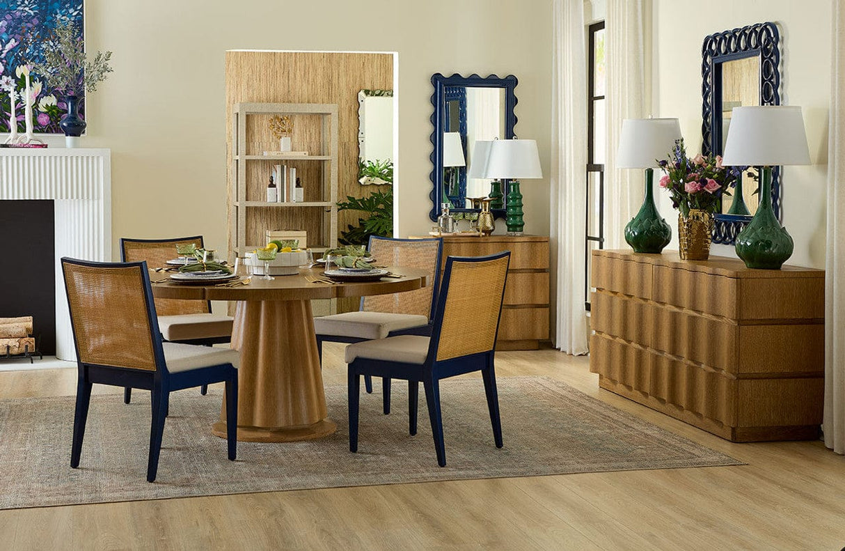 Lotus Lamp Table + Desk Lamps