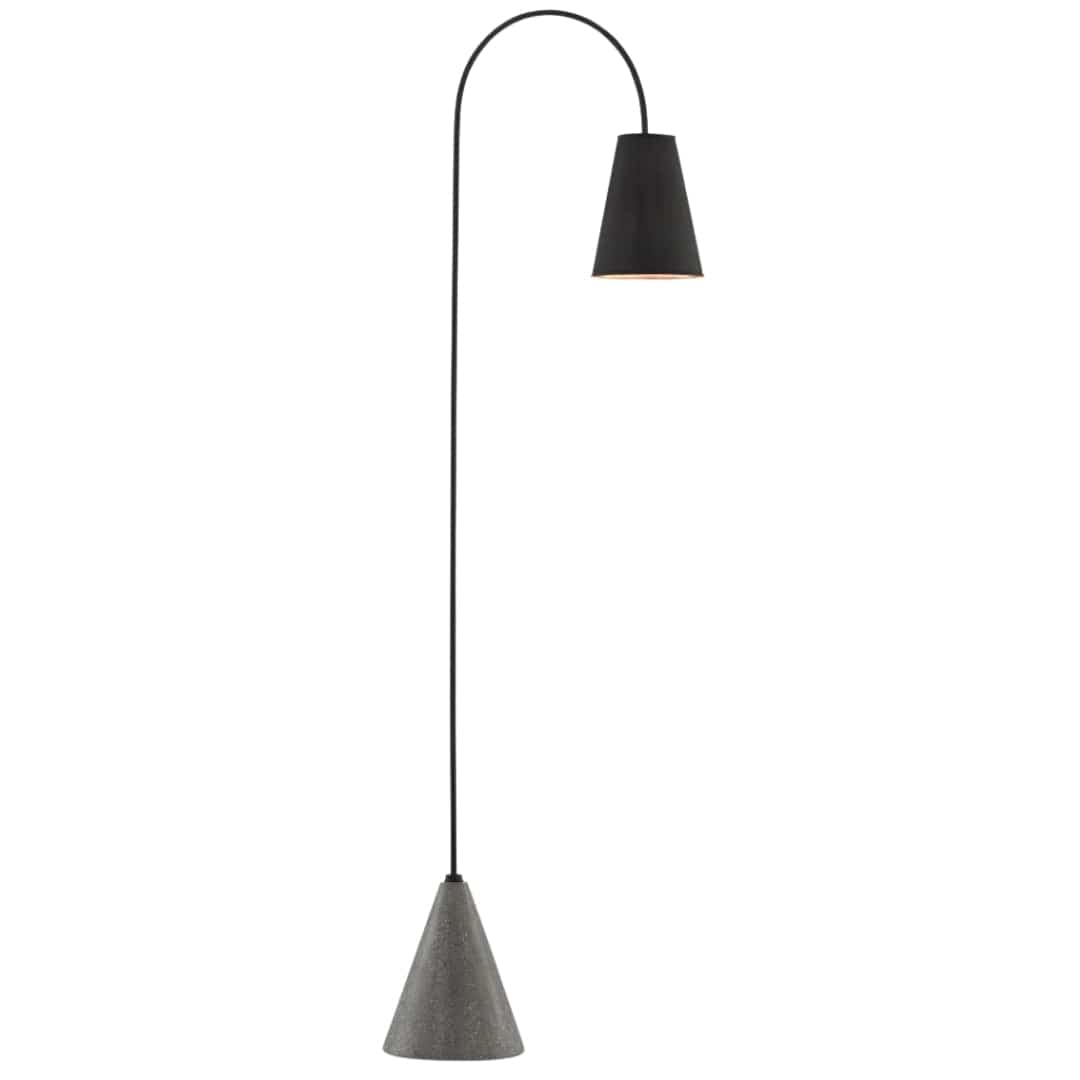 Lotz Black Floor Lamp Floor Lamps 8000-0070 00633306024762