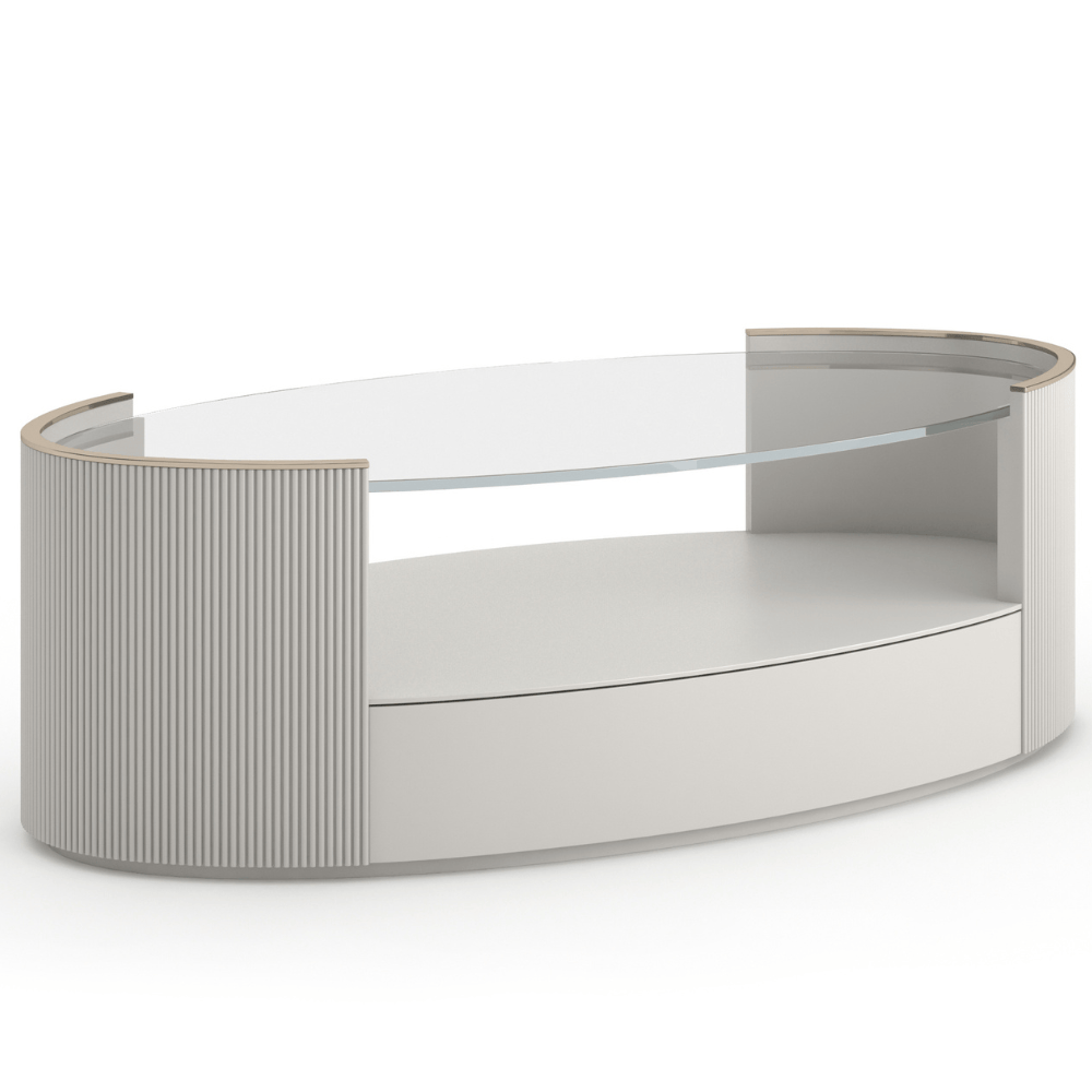 Love Cocktail Table Oval Side Tables CLA-024-405 662896056235