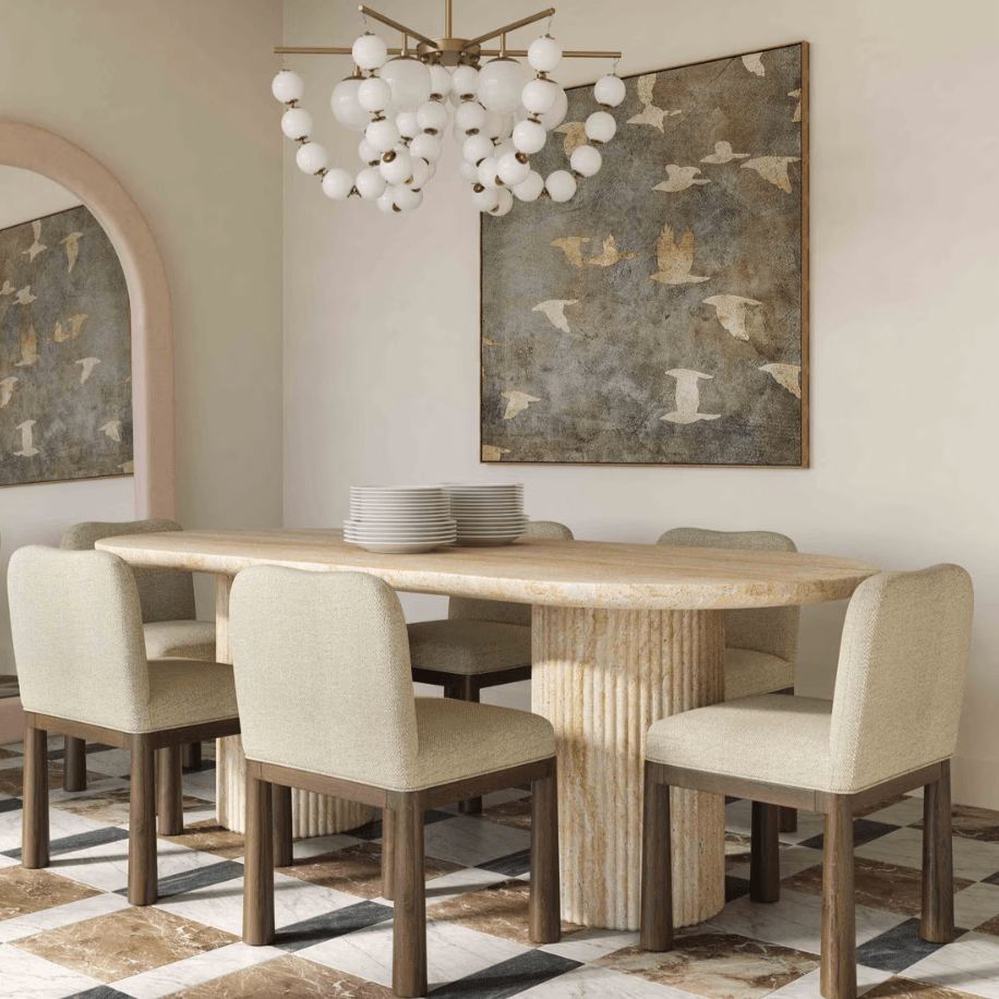 Luanne Indoor/Outdoor Dining Table Dining Table