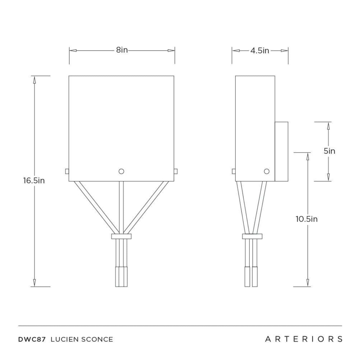 Lucien Sconce Sconces DWC87