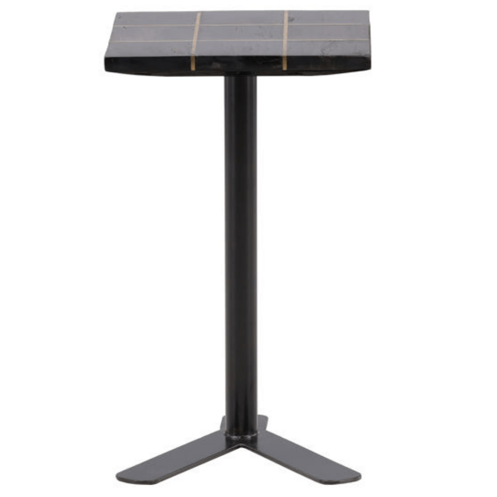 Lucy Tic-Tac-Toe Table Side Table DOV22023-BLCK