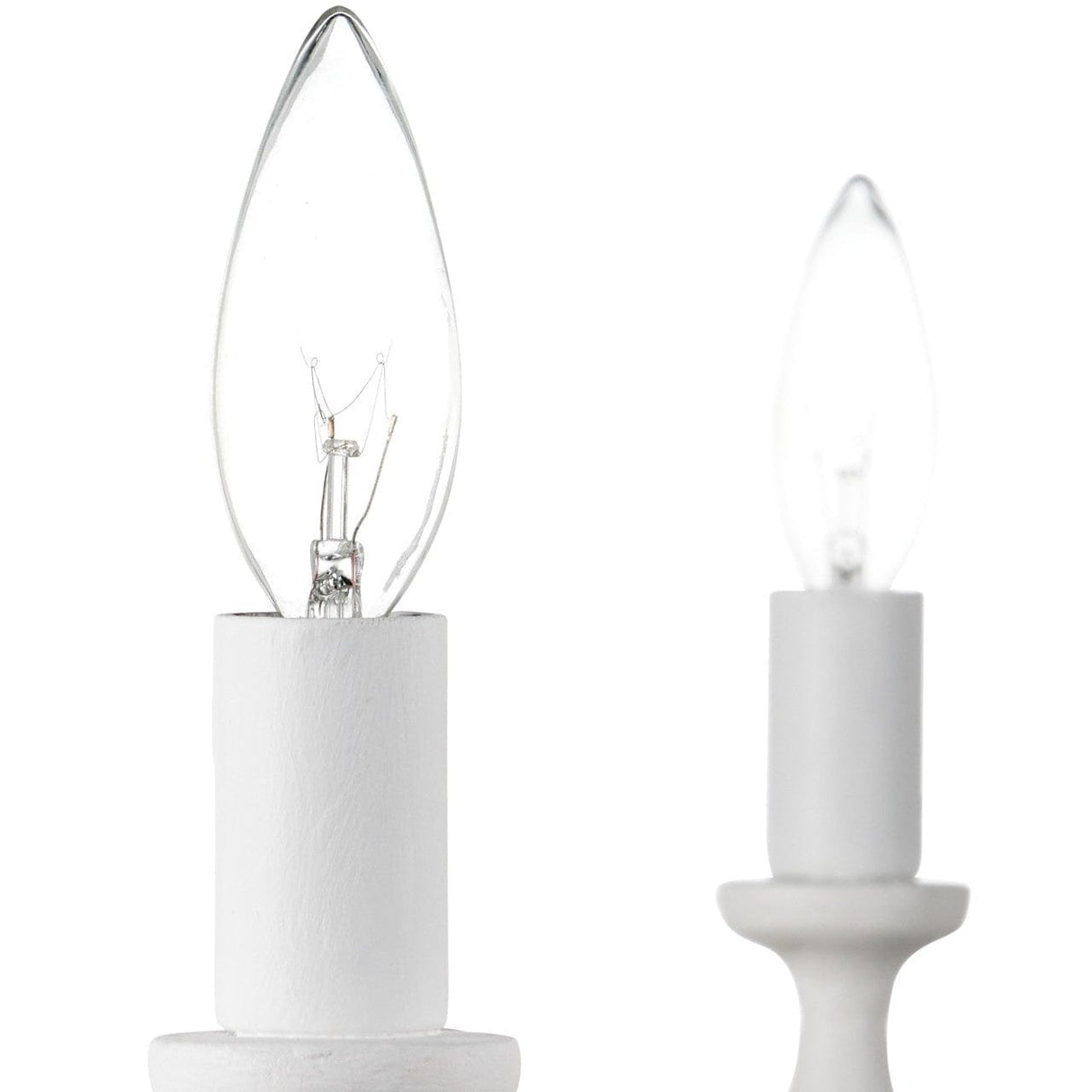 Ludwig White Chandelier Chandeliers 9000-1340