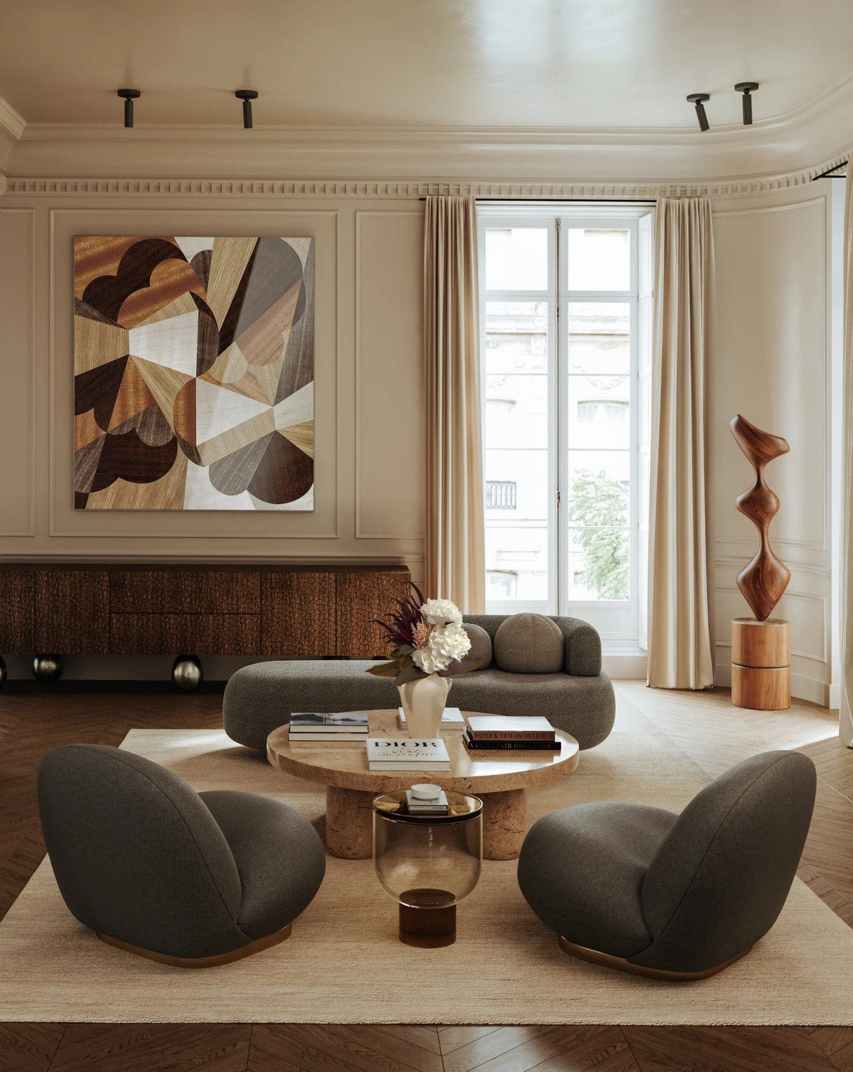 Luxe Pivot Flush Mount Flush Mounts