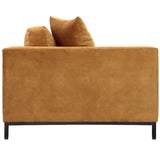 Lyndon Leigh Aldric Sofa Sofas dovetail-DOV65016-BRWN