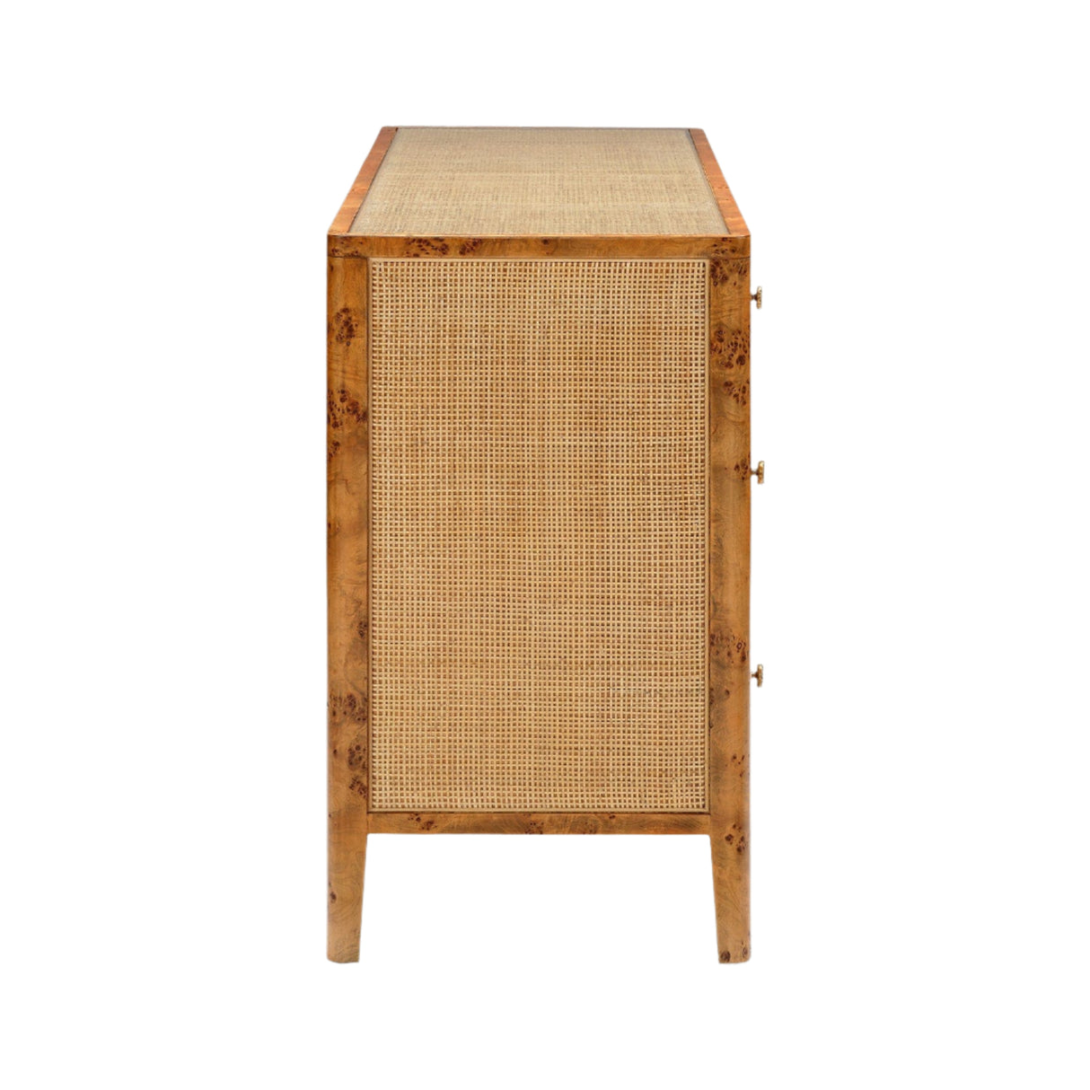 Made Goods Amara Dresser Burl Wood Dresser