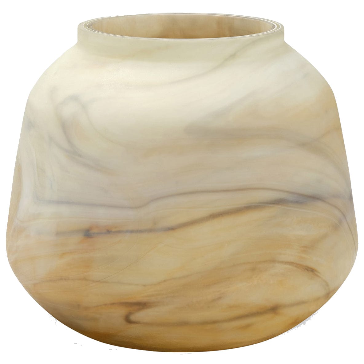 Made Goods Andra Vase Alabaster Vase made-goods-OBJANDRAVSSMCRM2