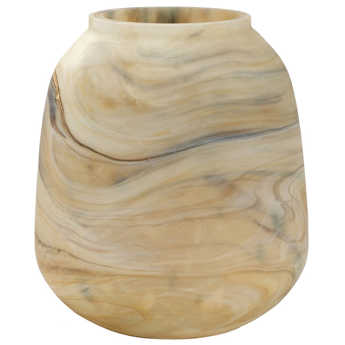 Made Goods Andra Vase Alabaster Vase made-goods-OBJANDRAVSSMCRM2