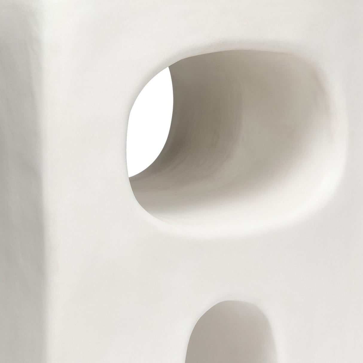 Made Goods Byron Outdoor Stool Rounded Edge Ceramic Stool