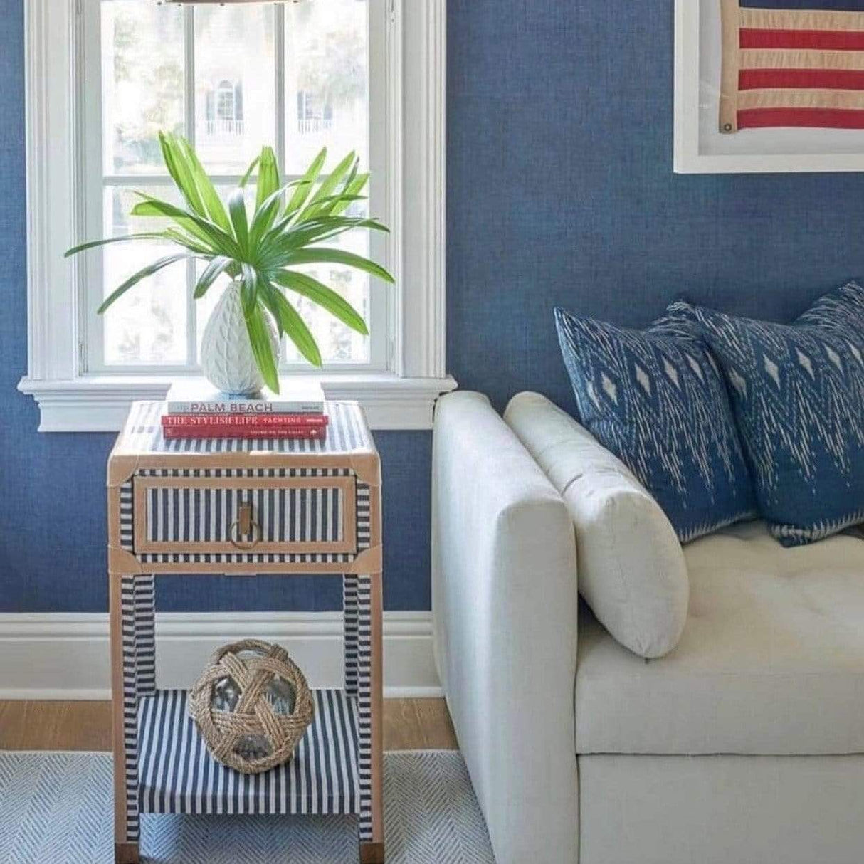 Made Goods Edward Nightstand - Camel Furniture Made-Goods-Edward-Double-Nightstand-Camel