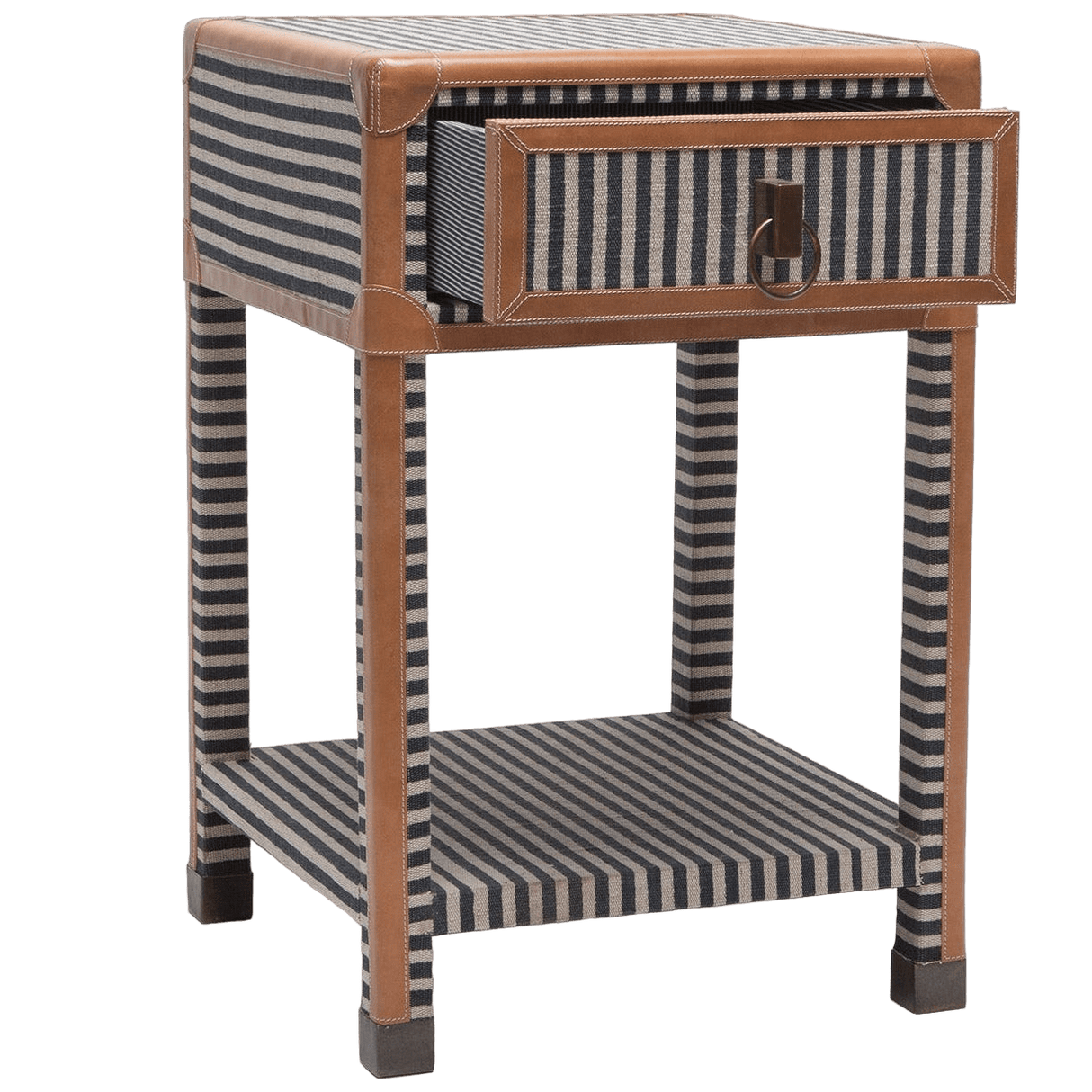 Made Goods Edward Nightstand - Camel Furniture Made-Goods-Edward-Double-Nightstand-Camel