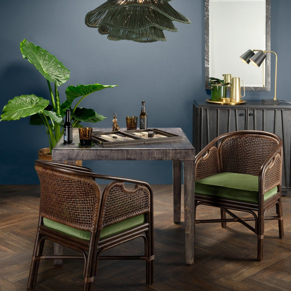 Made Goods Murphy Dining Chair Rattan Upholstered Dining Chair made-goods-FURMURPHDNCHDKHV-GN