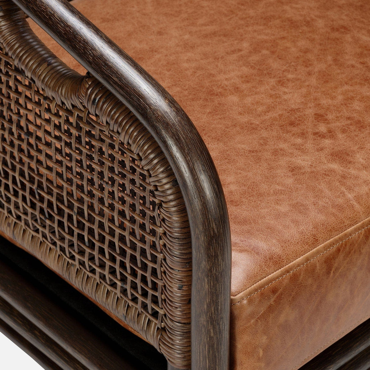 Made Goods Murphy Lounge Chair Rattan Upholstered Lounge Chair made-goods-FURMURPHLOCHDKCO-NG