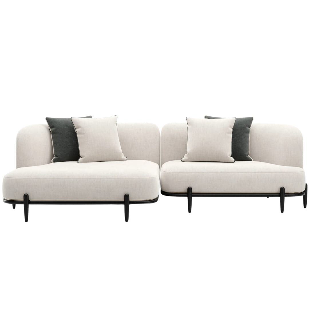 Madera Chaise Sectional Sectionals UPH-025-SEC14-A 662896054316