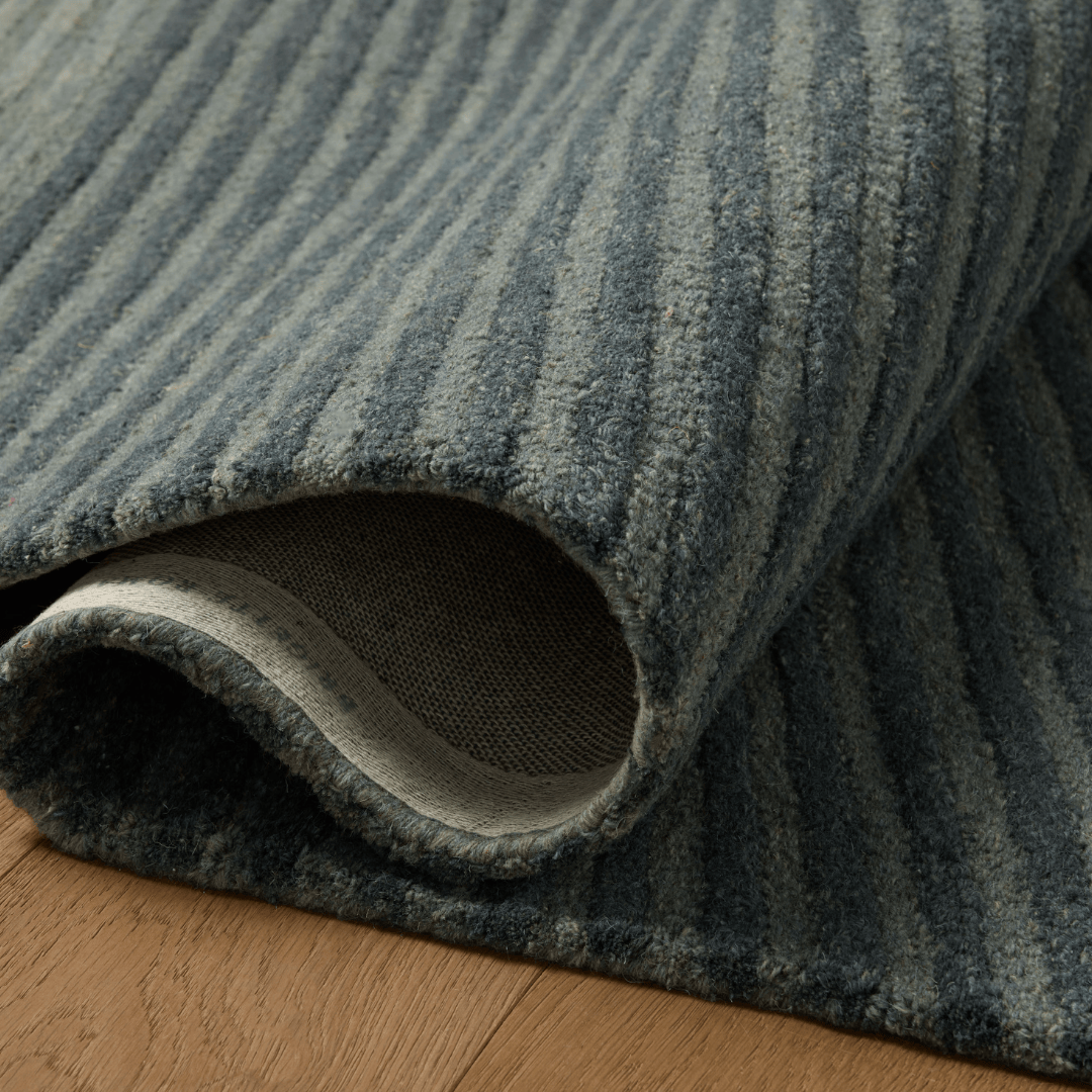 Madi Denim/Multi Rug Area Rugs