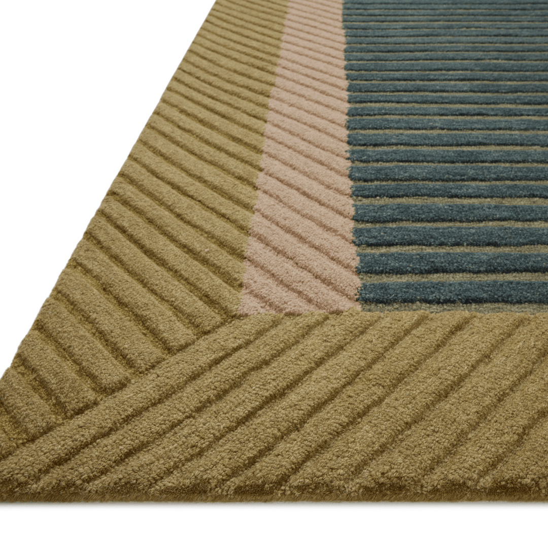 Madi Green/Multi Rug Area Rugs