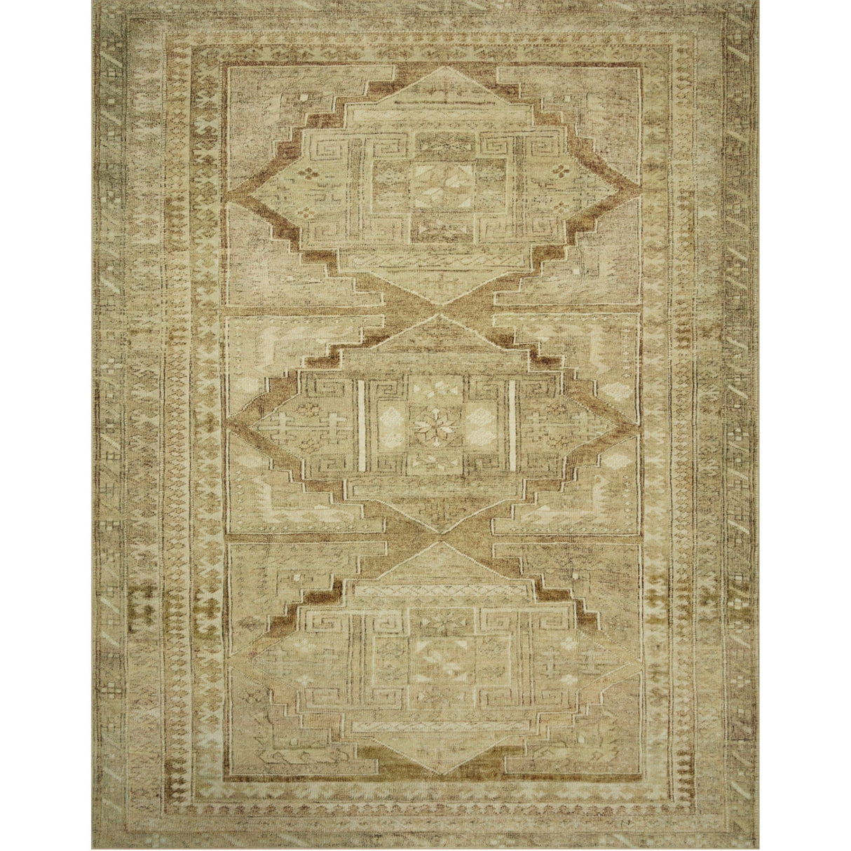 Magnolia Home Sinclair Rug - Khaki/Tobacco Rugs