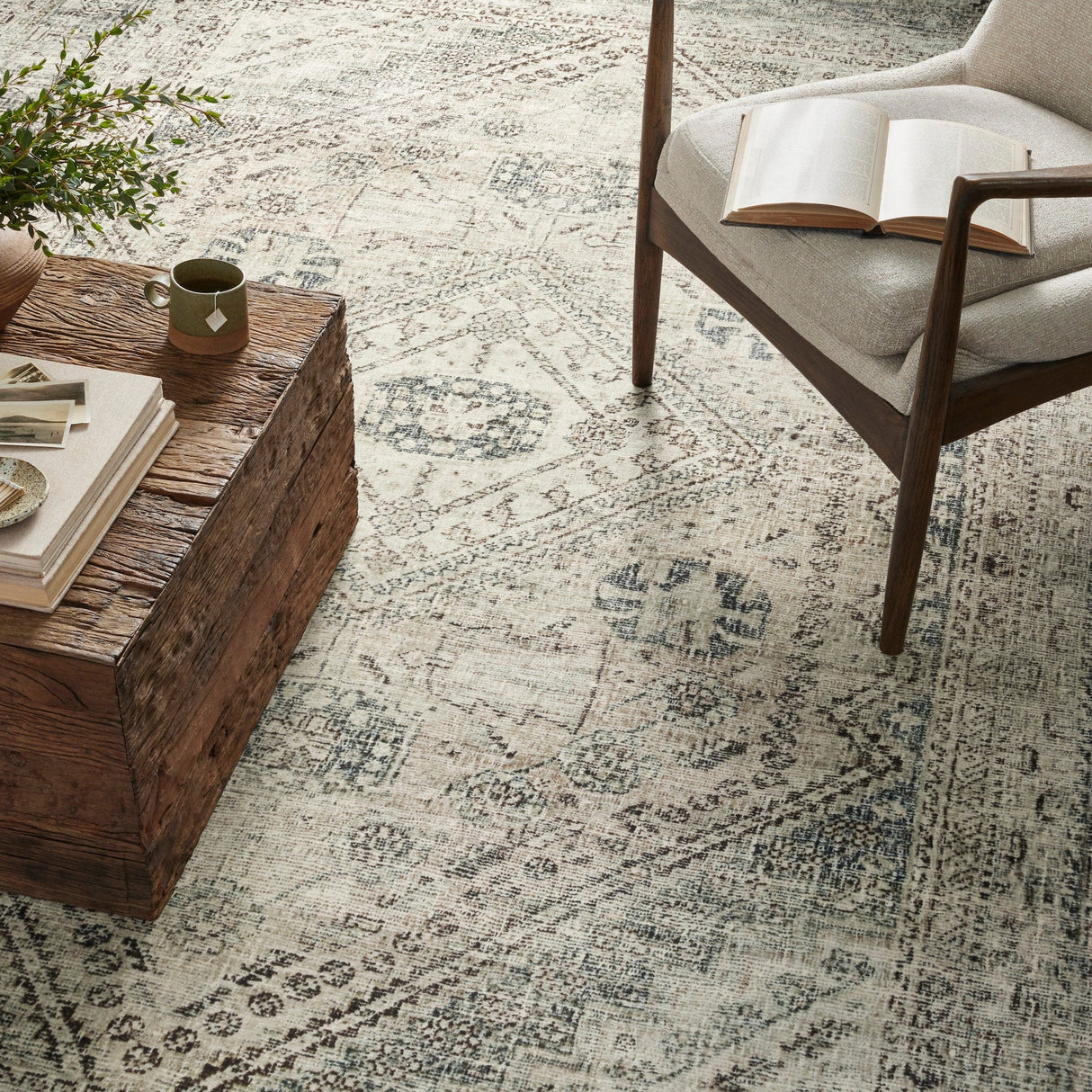 Magnolia Home Sinclair Rug - Natural/Sage Rugs