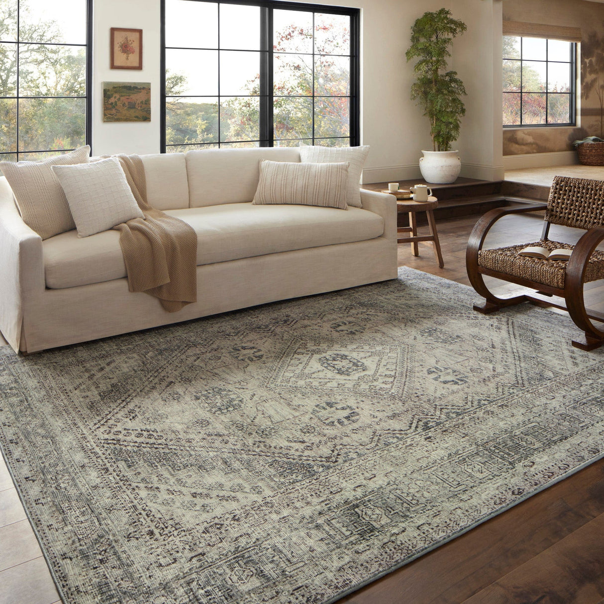 Magnolia Home Sinclair Rug - Natural/Sage Rugs