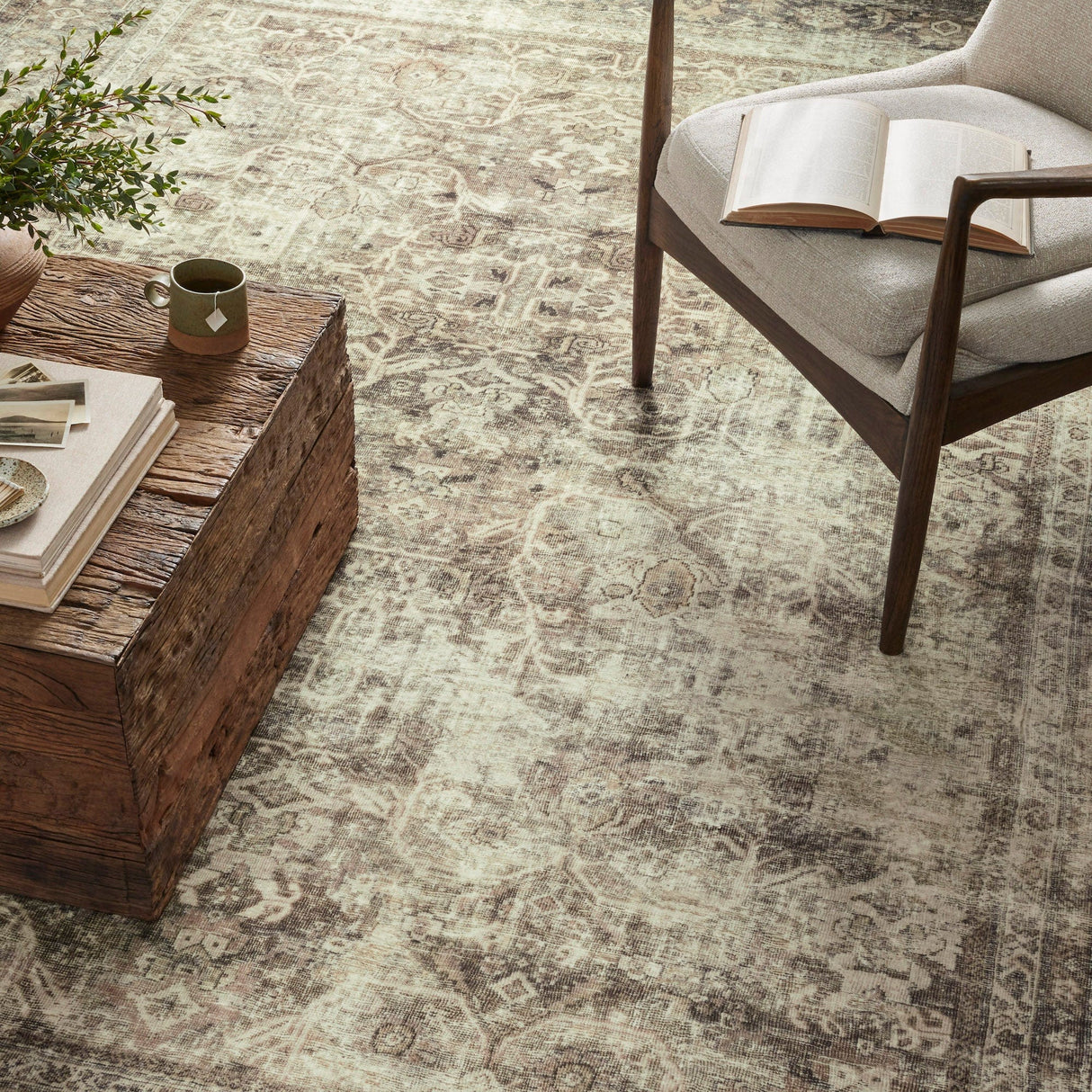 Magnolia Home Sinclair Rug - Pebble/Taupe Rugs