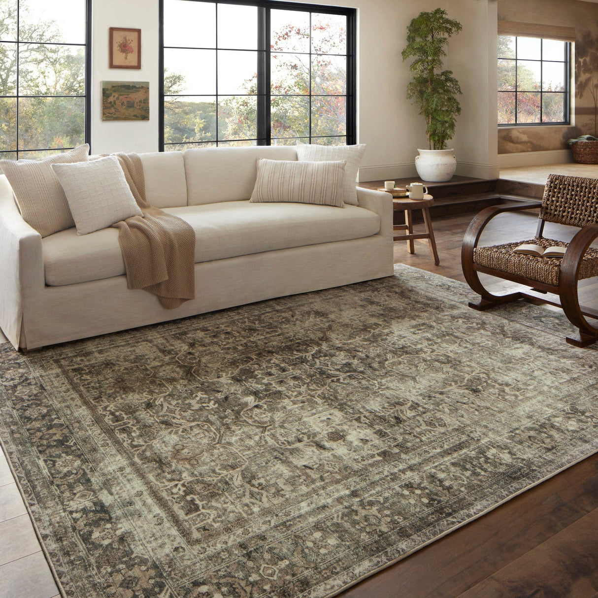 Magnolia Home Sinclair Rug - Pebble/Taupe Rugs