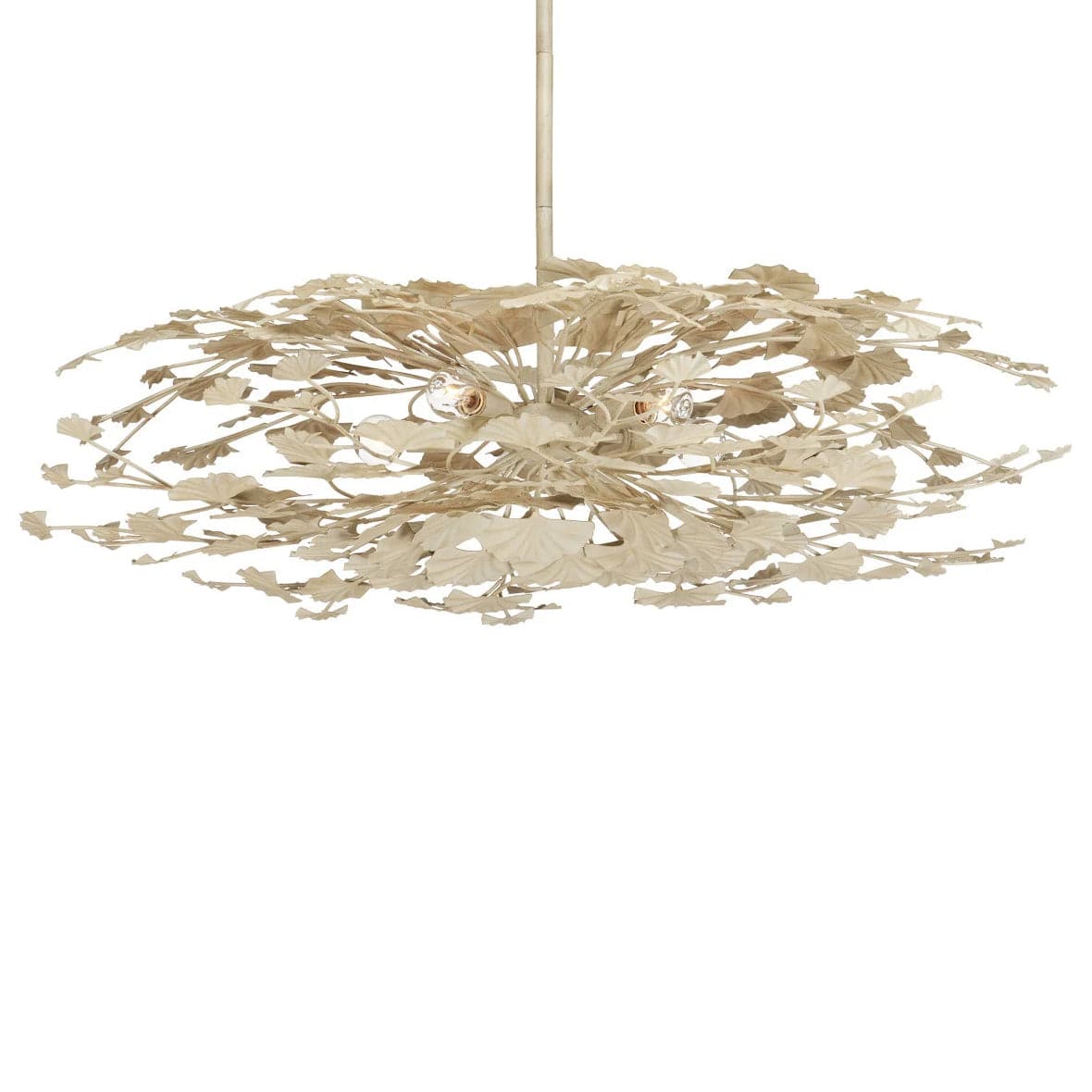 Maidenhair Cream Semi-Flush Mount Semi Flush Mount 9000-1108