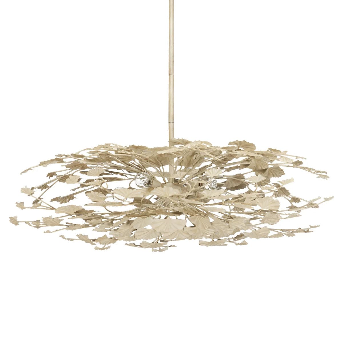 Maidenhair Cream Semi-Flush Mount Semi Flush Mount 9000-1108