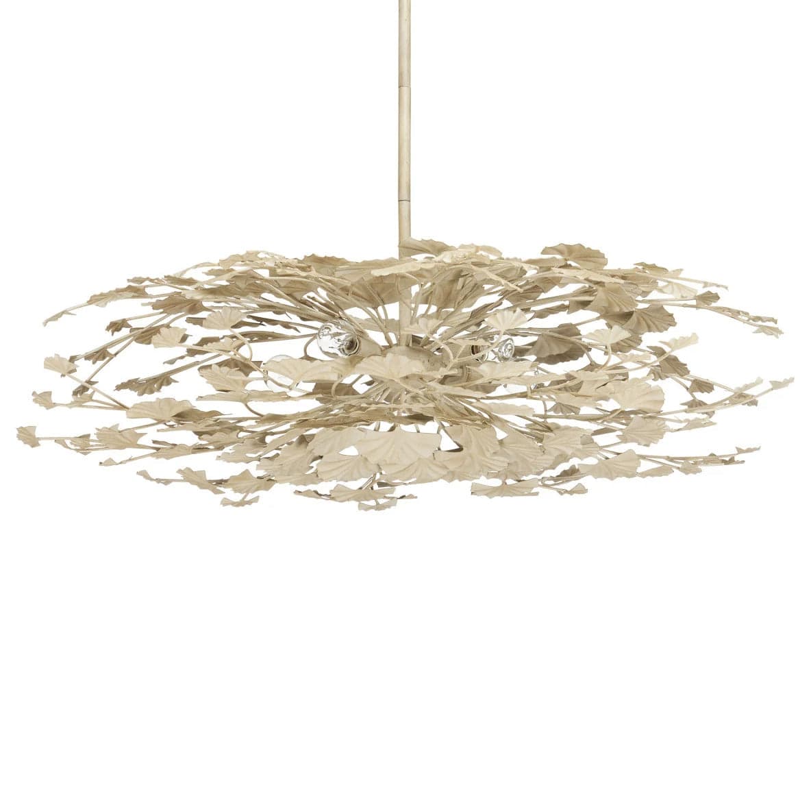 Maidenhair Cream Semi-Flush Mount Semi Flush Mount 9000-1108