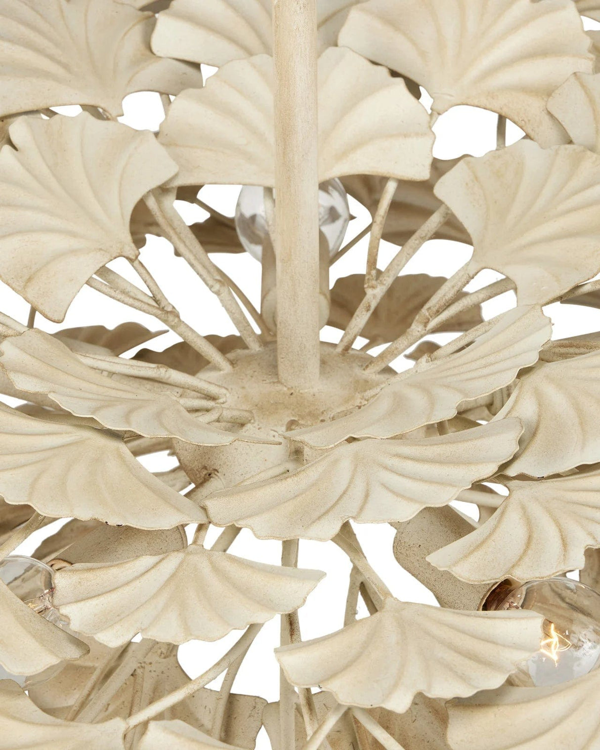Maidenhair Cream Semi-Flush Mount Semi Flush Mount 9000-1108